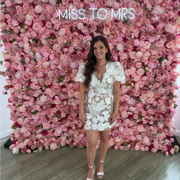 Elliatt Zayla 3D Floral Mini Dress - Picture 3 of 3